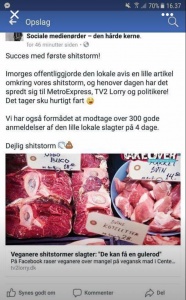 Veganer.nu-Karl-Johan-Center-Slagter-Albertslund-Peter-Larsen-Har-Succes-Med-Sin-Shitstorm